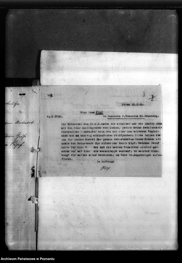 Obraz 7 z jednostki "Alfred u. Brusw Kipf, Mocheln, Kreis Bromberg (Bydgoszcz)"