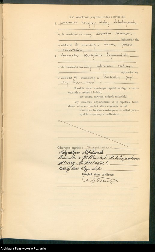 Obraz 5 z jednostki "Księga miejscowa małżeństw tom IV [Rejestr główny małżeństw]"