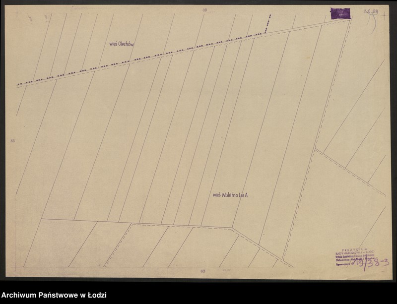 Obraz 3 z jednostki "Plan m. Łodzi 1:2000, odbitki. Sekcja SO 59"