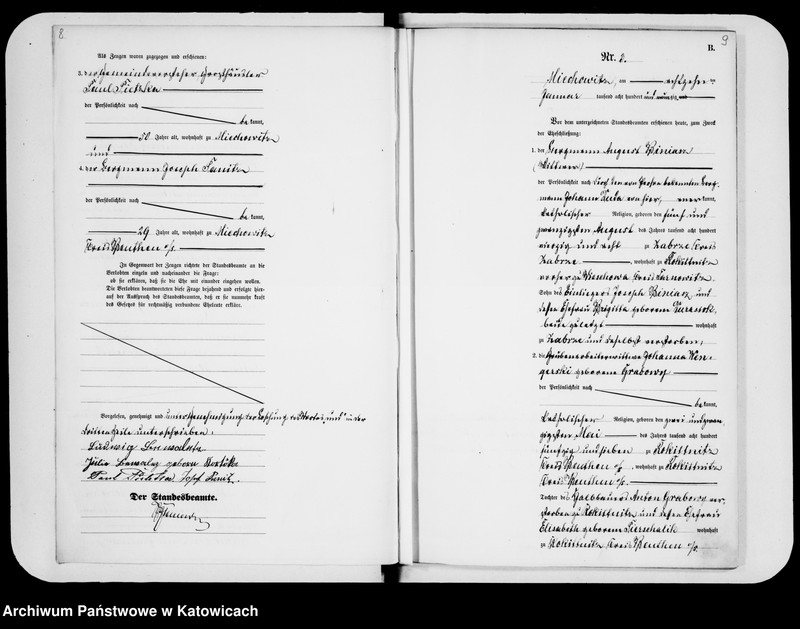 image.from.unit.number "Księga małżeństw za rok 1890 [nr 1 - 112]"