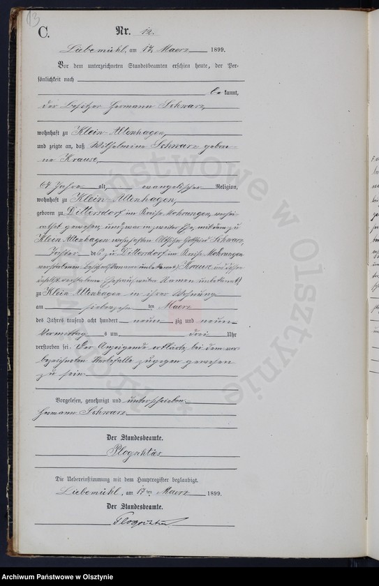 image.from.unit.number "Sterbe-Neben-Register Nr 1 - 65"