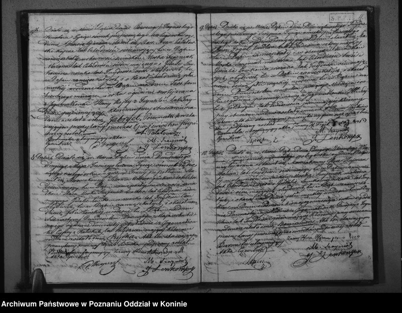 Obraz 6 z jednostki "Duplikat urodzonych, zaślubionych i zgonów"