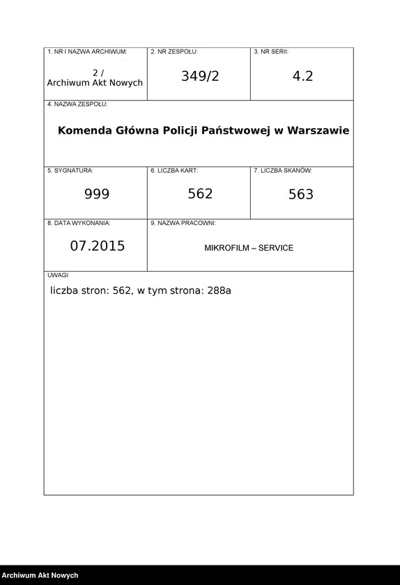 image.from.unit.number "Sprawy personalne funkcjonariuszy Policji Państwowej i Rezerwy Policyjnej. Korespondencja."