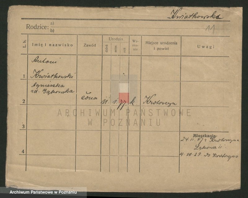 image.from.unit.number "Kwiatkowski"
