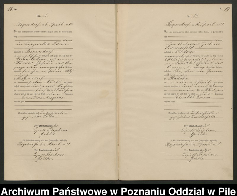 Obraz 12 z jednostki "Księga urodzeń"