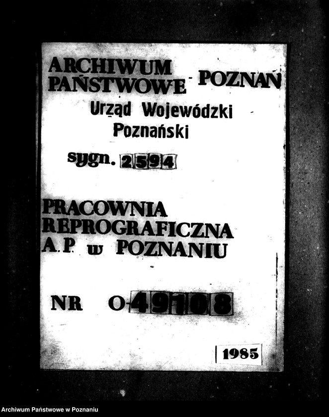 Obraz 1 z jednostki "Majątek Tuczępy powiatu międzychodzkiego przymusowy wykup"