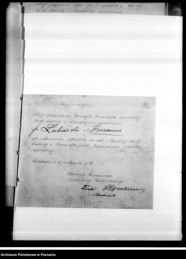 Obraz 15 z jednostki "Korespondencja, wytyczne, listy składek członkowskich"