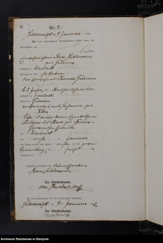 image.from.unit.number "Sterbe-Neben-Register Nr 1 - 74"