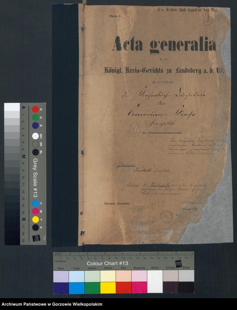 image.from.unit.number "Duplikate der Kirchenbücher Concordien Kirche zu Landsberg an der Warthe"