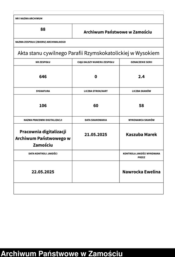 image.from.unit.number "Alegaty do ksiąg urodzeń, małżeństw i zgonów z lat 1839 – 1841"