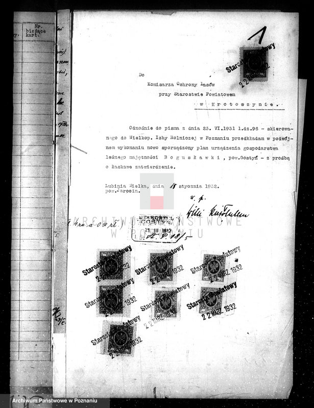 Obraz 4 z jednostki "Nadzór nad gospodarką w lasach majątku Bogusławek w powiecie gostyńskim"