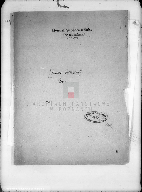 Obraz 4 z jednostki "/Deutsche Volkshilfe/ w Poznaniu"