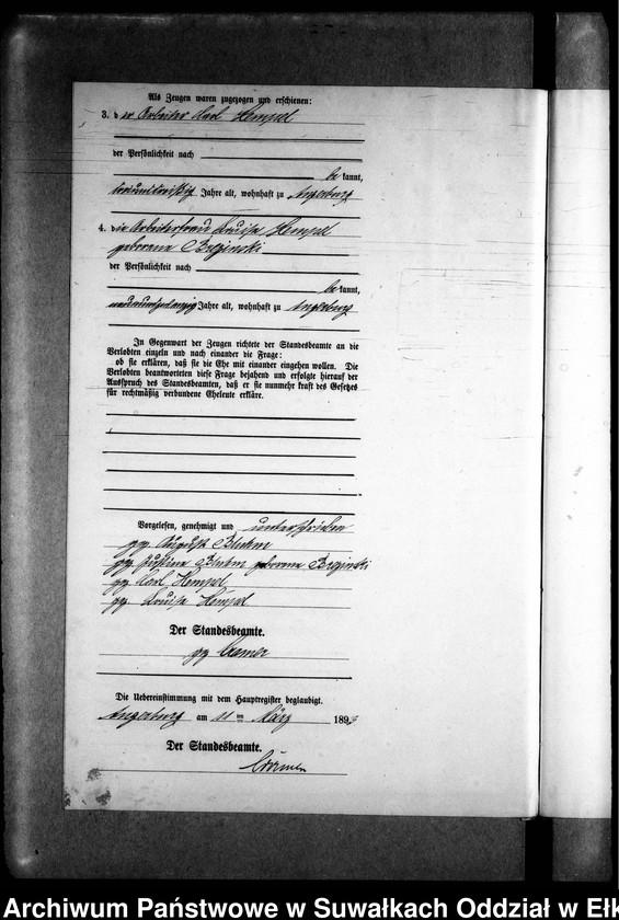 image.from.unit.number "Heiraths-Neben-Register des Preussischen Standes-Amtes Kehlen Kreis Angerburg"