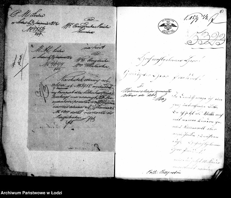 Obraz 11 z jednostki "Akta w przedmiocie paszportów"