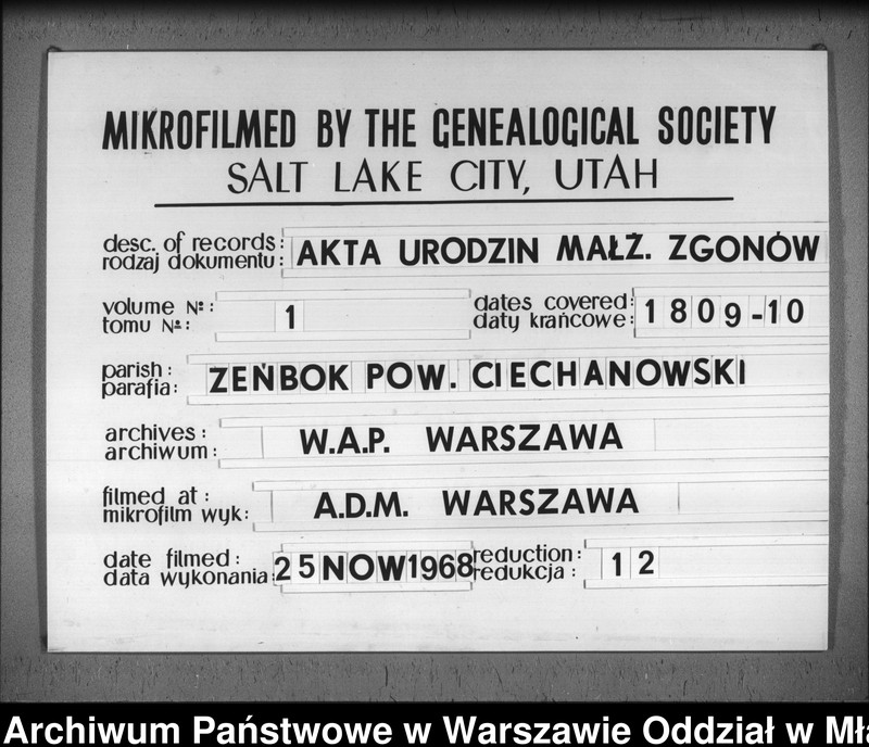 image.from.unit.number "Akta urodzin, małżeństw i zgonów"