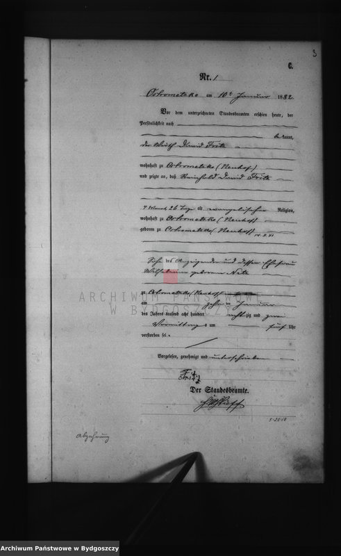 image.from.unit.number "Akta zgonów - pierwopis nr 1-27"