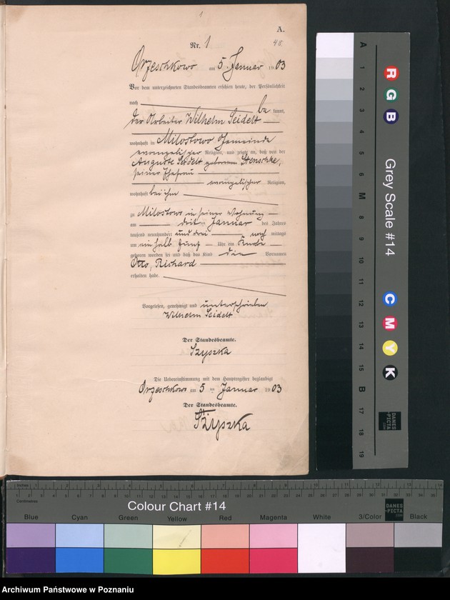 Obraz 4 z jednostki "Księga urodzeń"