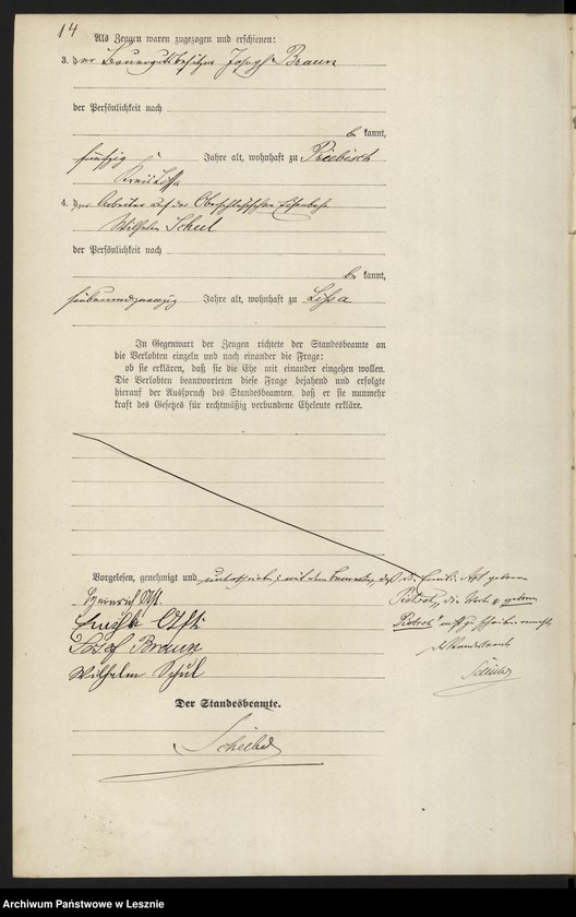 Obraz 17 z jednostki "[Księga małżeństw]"