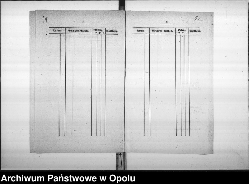 Obraz 12 z jednostki "Acta des Magistrats zu Oppeln betreffend den Consum-Verein"