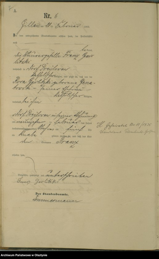 image.from.unit.number "Geburts-Haupt-Register Nr 1 - 56"