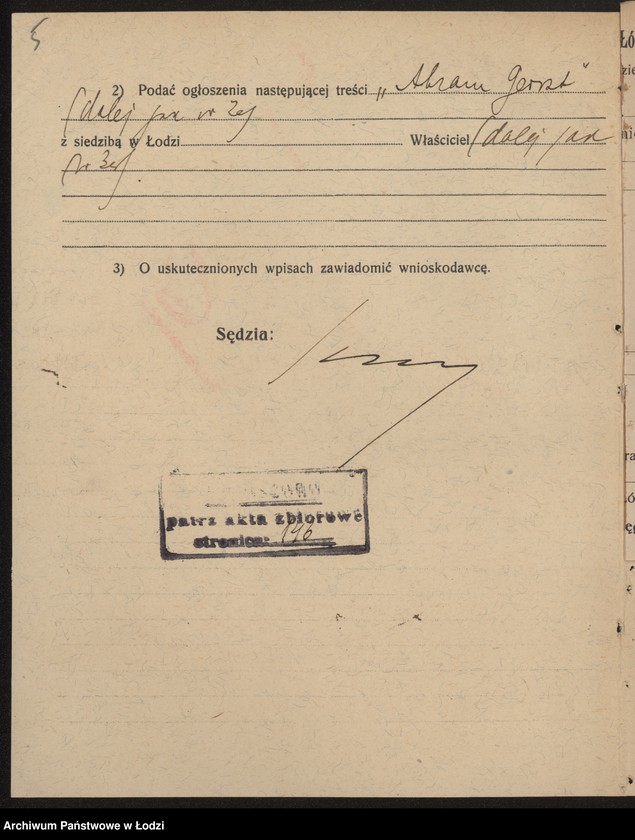 Obraz 7 z jednostki "Abram Gerszt- sklep kolonialny"