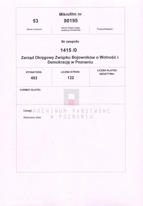 Obraz 2 z jednostki "Życiorysy powstańców wielkopolskich: W - tom lV /Wielobiński Jan - Witczak Marcin/."