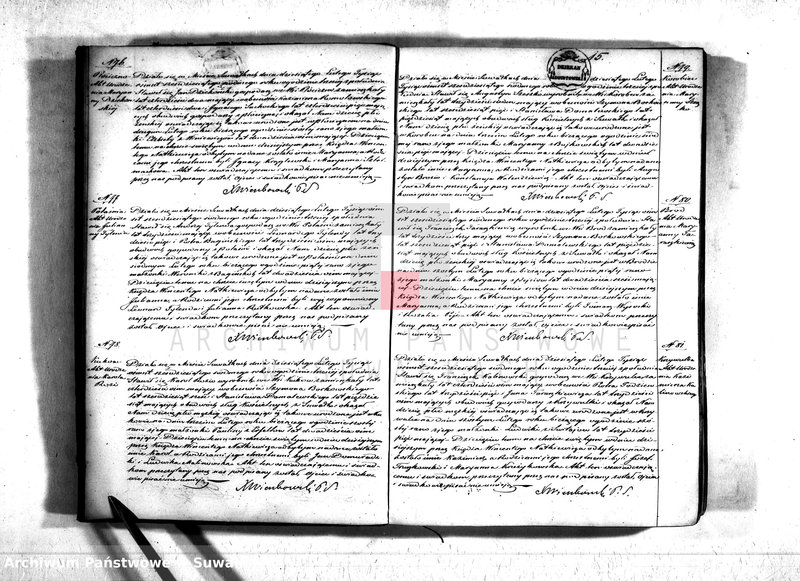 image.from.unit.number "Duplikat urodzonych, zaślubionych i zmarłych parafii suwalskiej na rok 1867"