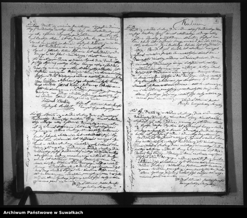 Obraz 4 z jednostki "Księga Duplikat do zapisywania Aktów Urodzenia, Zaślubienia i Zeyścia dla filiału Seyneńskiego Ewangelickiego na Rok 1847."