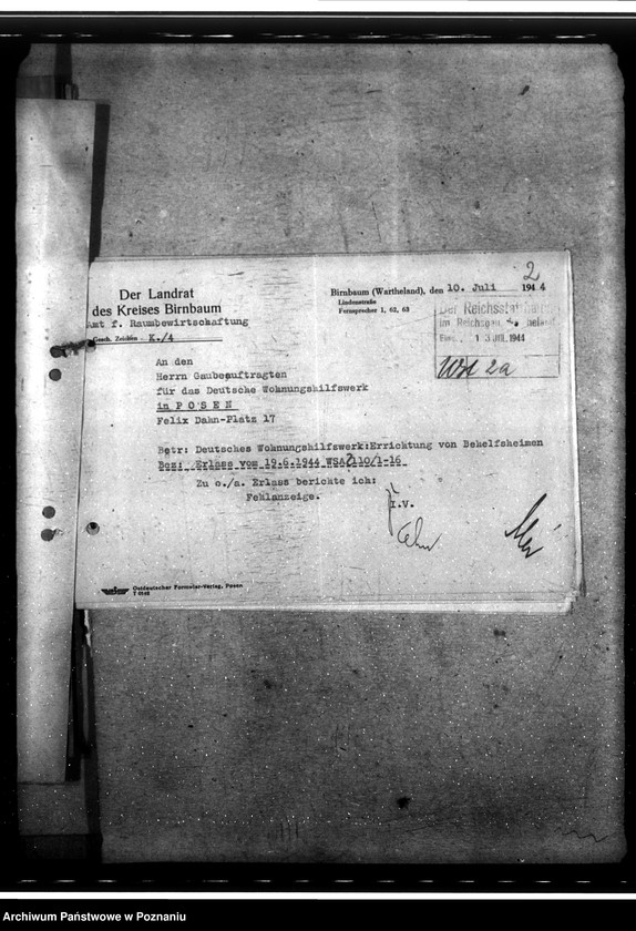 Obraz 6 z jednostki "Studenteneinsatz während der Semsterferien am Behelfsheimbau"