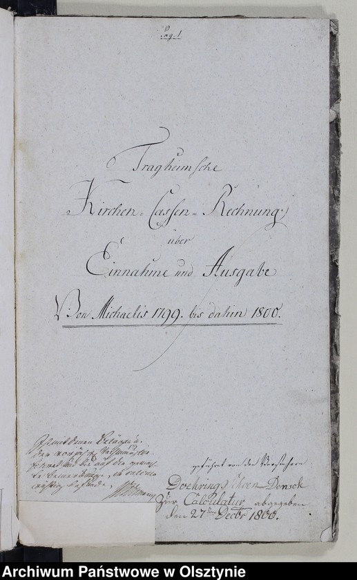 image.from.unit.number "Kirchen Casse Rechnung über Einnahme und Ausgabe"