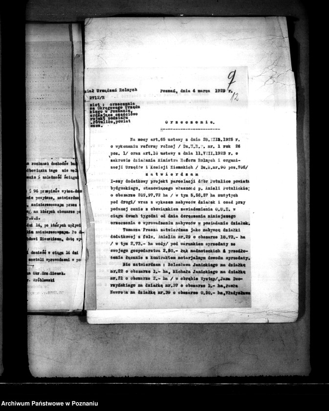 Obraz 16 z jednostki "Parcelacja prywatna majętności Potulice powiatu bydgoskiego"