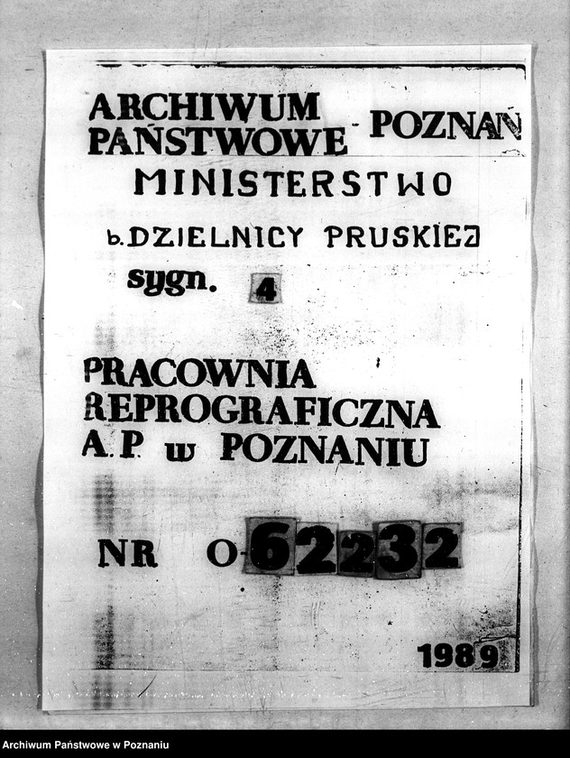 Obraz 1 z jednostki "Sprawy szczegółowo-administracyjne , agrarna reforma"