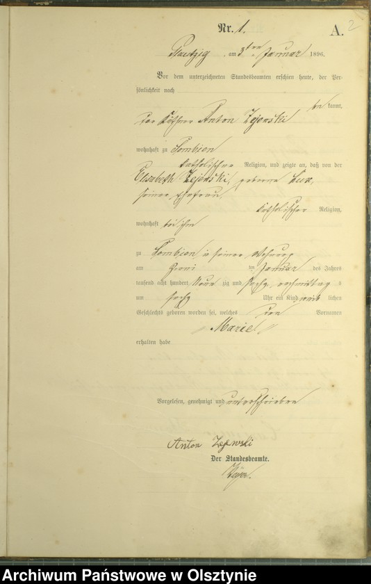 image.from.unit.number "Geburts-Haupt-Register Nr 1 - 48"