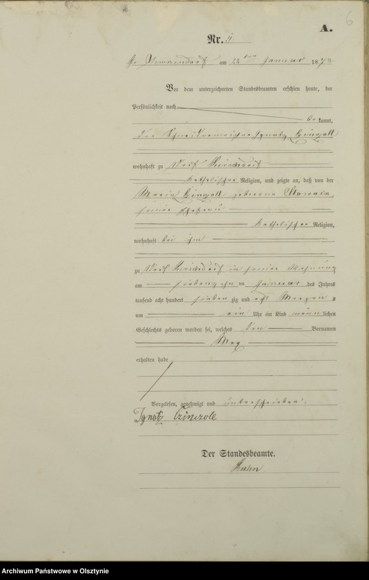 image.from.unit.number "Geburts-Haupt-Register Nr 1 - 132"