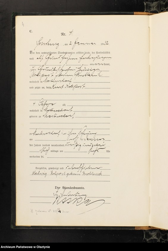 image.from.unit.number "Sterbe-Haupt-Register Nr 1-211"