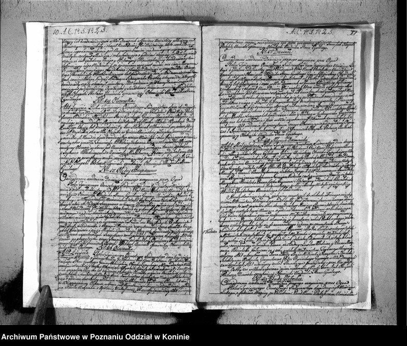 Obraz 8 z jednostki "Akta urodzonych, zaślubionych, zmarłych"