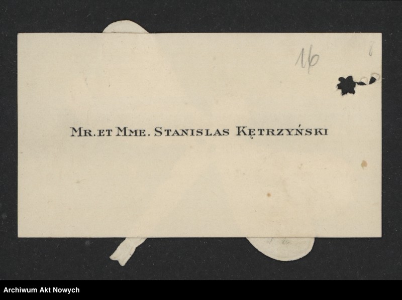 image.from.unit.number "Kętrzyński Stanisław (profesor, poseł RP w Holandii); Załączniki: a) telegram podpisany "Amitiés Polonaises"; b) kopia listu T. Du Monceau; L.4"