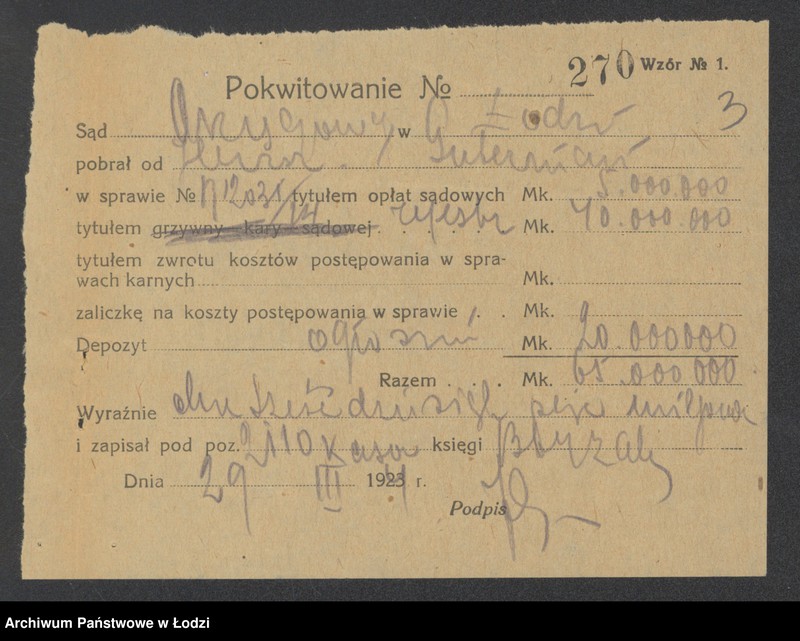Obraz 5 z jednostki "Hersz Guterman- sprzedaż owoców"
