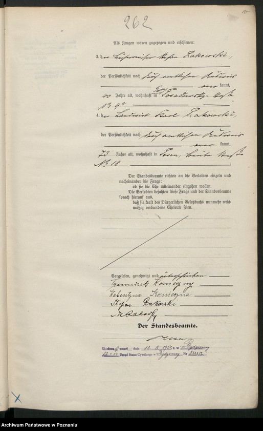 Obraz 12 z jednostki "Księga miejscowa małżeństw tom II [Rejestr główny małżeństw]"