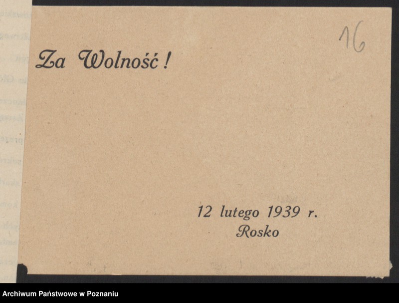 Obraz 20 z jednostki "Rosko, powiat Czarnków - akta koła."