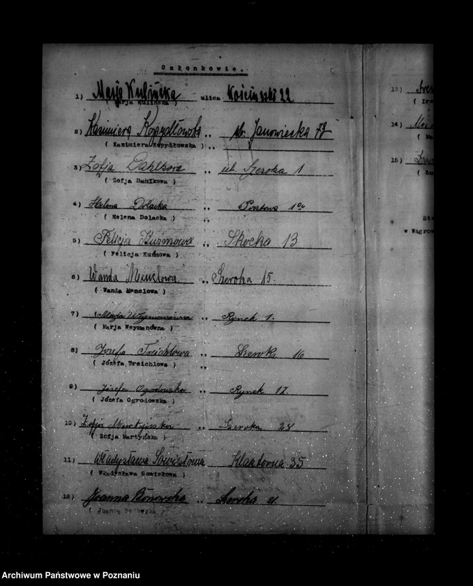 Obraz 7 z jednostki "/Towarzystwo Gimnastyczne Sokół w Wągrowcu - rejestracja/"