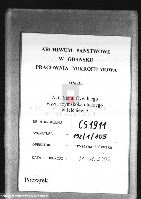image.from.unit.number "[Księga akt zgonów wyznania rzymskokatolickiego parafii w Jeleniewie]"