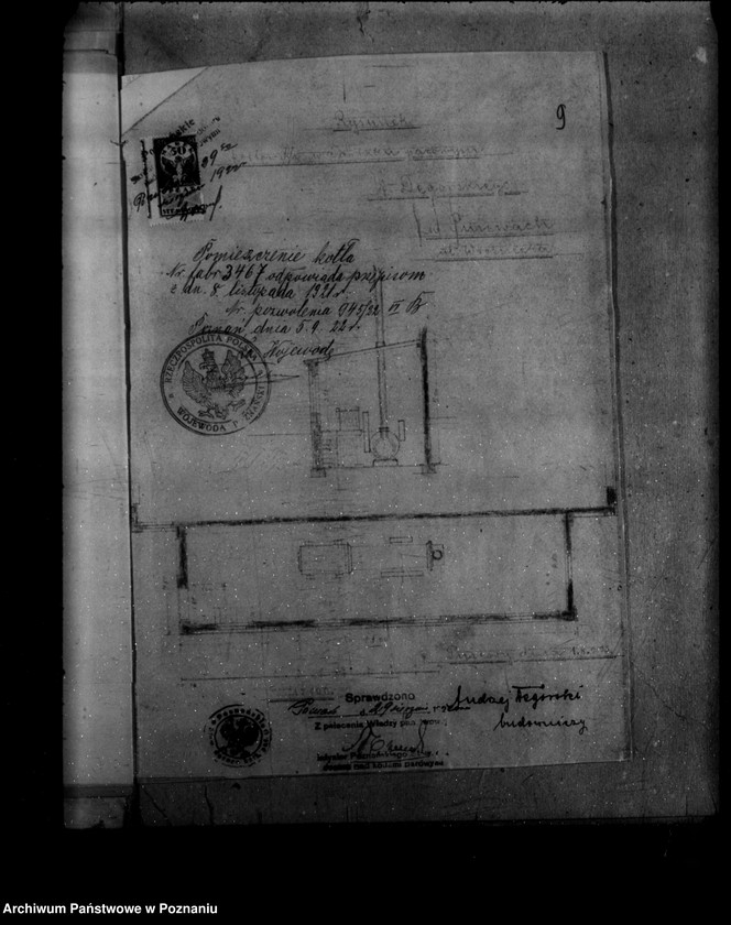 Obraz 14 z jednostki "Tartak J. Degórskiego w Pniewach powiat szamotulski nr woj. kotła 32"