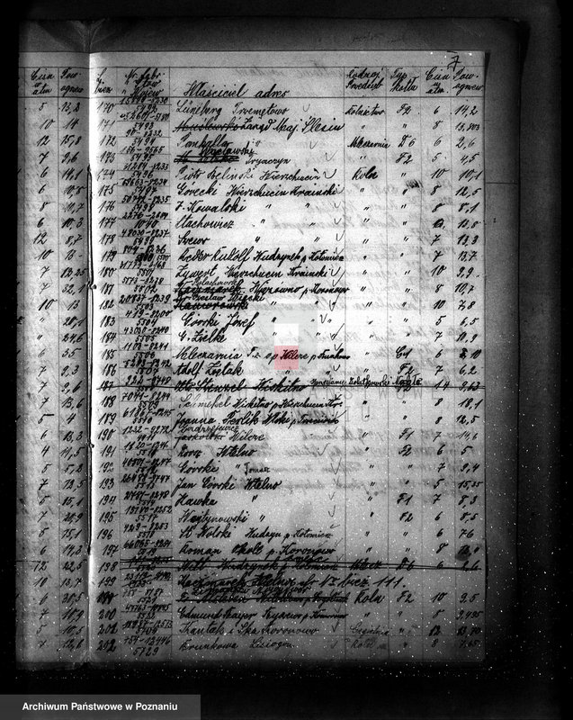 Obraz 11 z jednostki "Spis udzielonych pozwoleń kotłowych powiaty: Bydgoszcz - Krotoszyn"