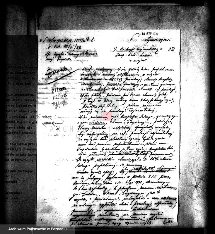 Obraz 17 z jednostki "Majątek Przysieka powiatu wągrowieckiego wyłączenie z art. 4 i 5 ustawy o wykonaniu reformy rolnej Fundacja rodowa Moszczeńskich"