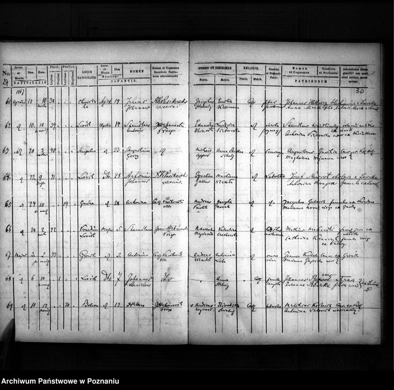 image.from.team "Akta stanu cywilnego Parafii Rzymskokatolickiej Lwówek (pow. nowotomyski)"