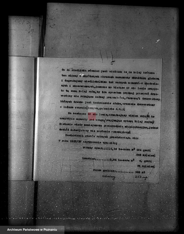 Obraz 9 z jednostki "Program urządzenia gospodarstwa leśnego lasu probostwa Modrzu powiat poznański"