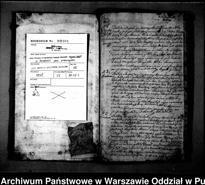 image.from.unit.number "Akta urodzeń, małżeństw i zgonów"