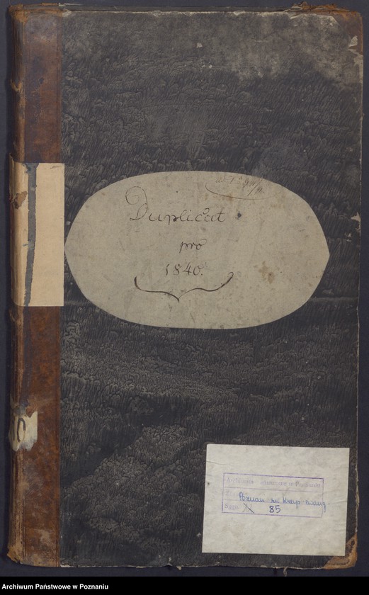 Obraz 2 z jednostki "[Akta urodzeń i chrztów, zgonów i pogrzebów, zapowiedzi i ślubów]"