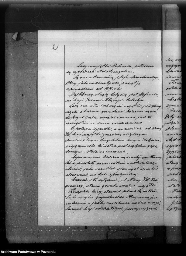 Obraz 6 z jednostki "Plan gospodarczy lasów majątku Stefanowo w powiecie nowotomyskim"